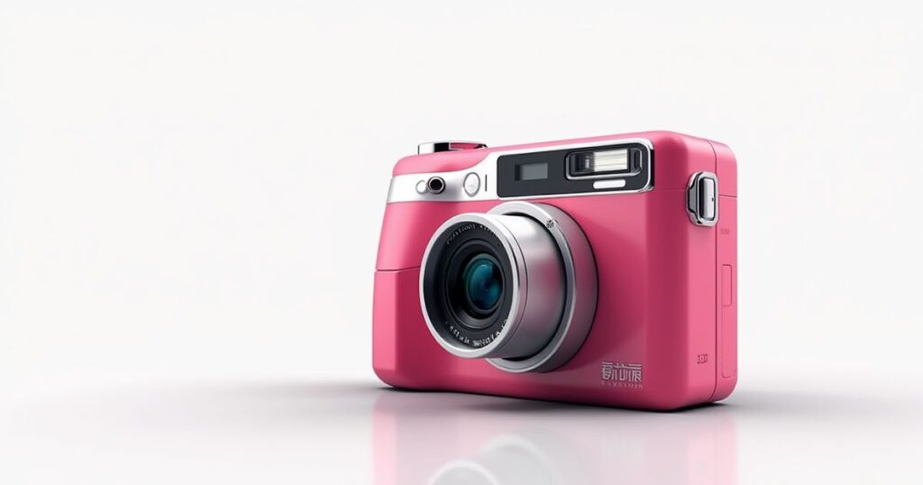 Pink Digital Camera