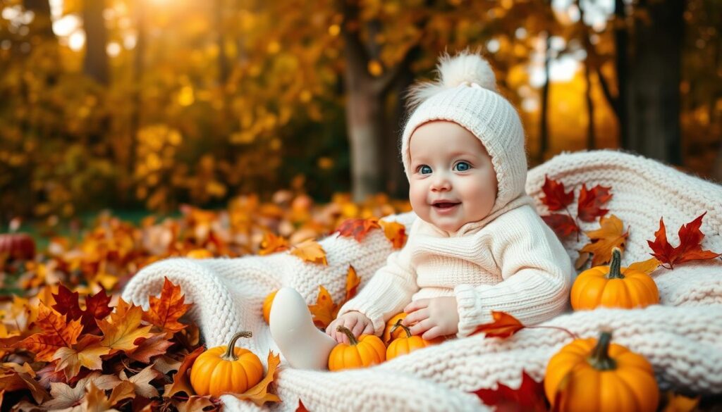 seasonal baby photos